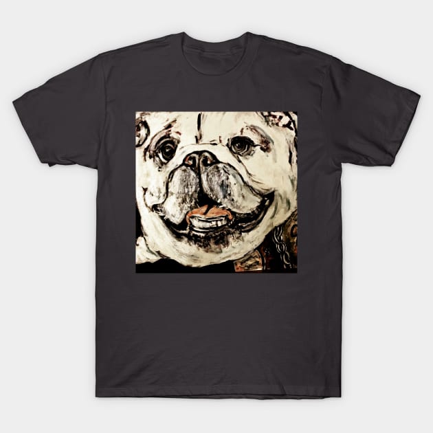 Bull dog T-Shirt by Jeneralarts